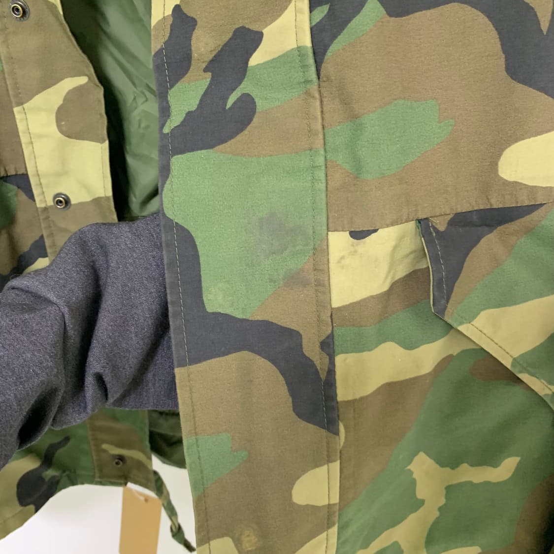 USA 빈티지 오버핏 베이프맛 카모 후드 바람막이 자켓 고프코어 아메카지 상품이미지9