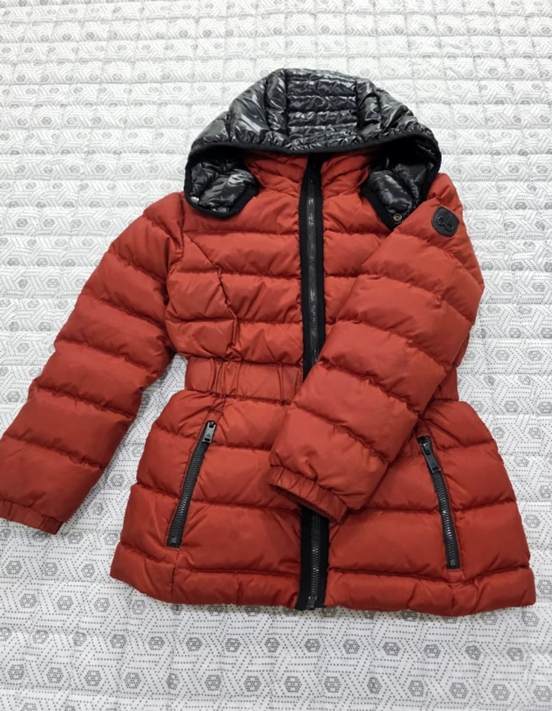 무스너클 키즈 4~6세 패딩 S/P 오렌지 상품이미지2