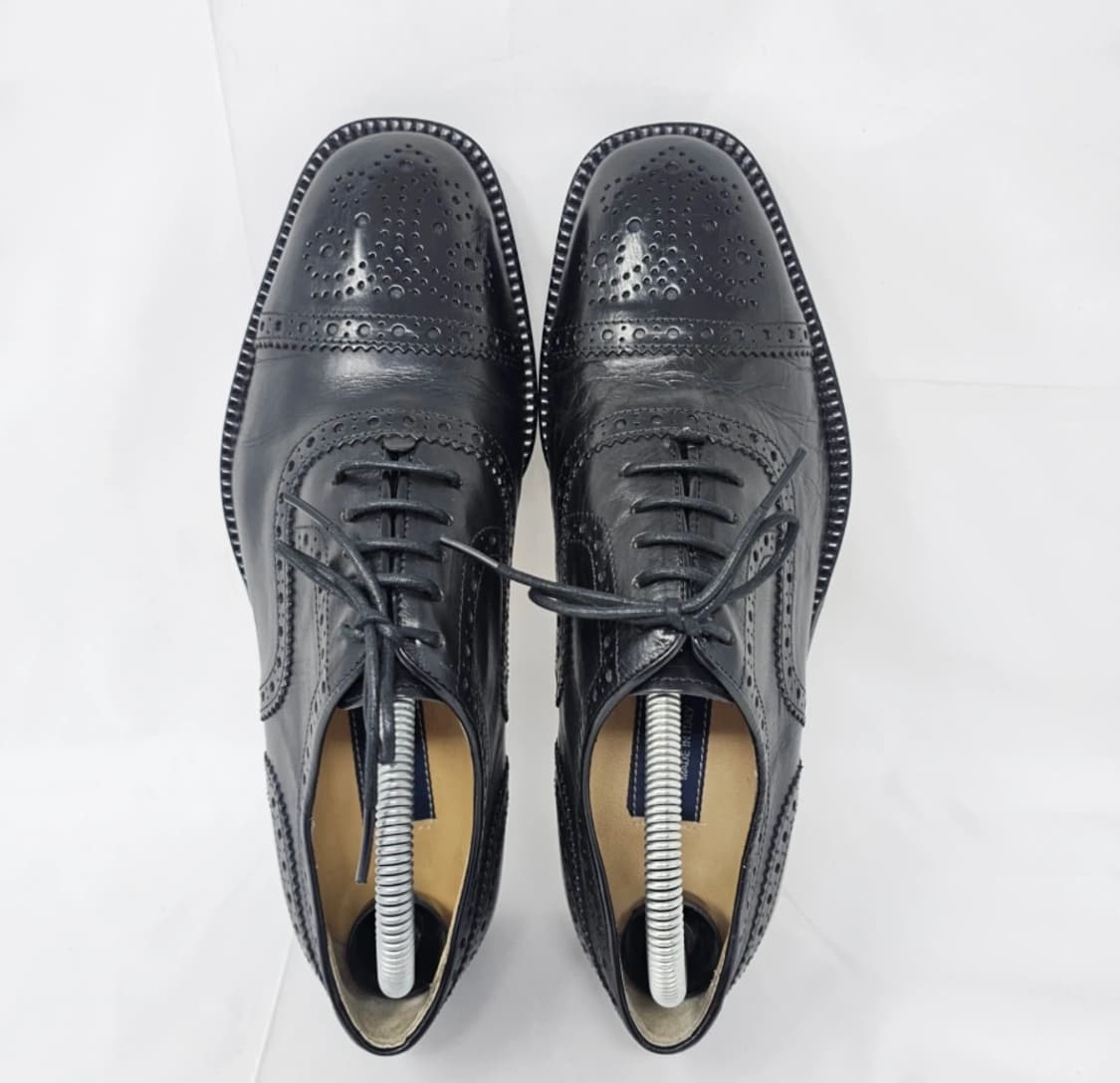 버버리 남성 수제 가죽 구두 40 (255mm) 상품이미지8
