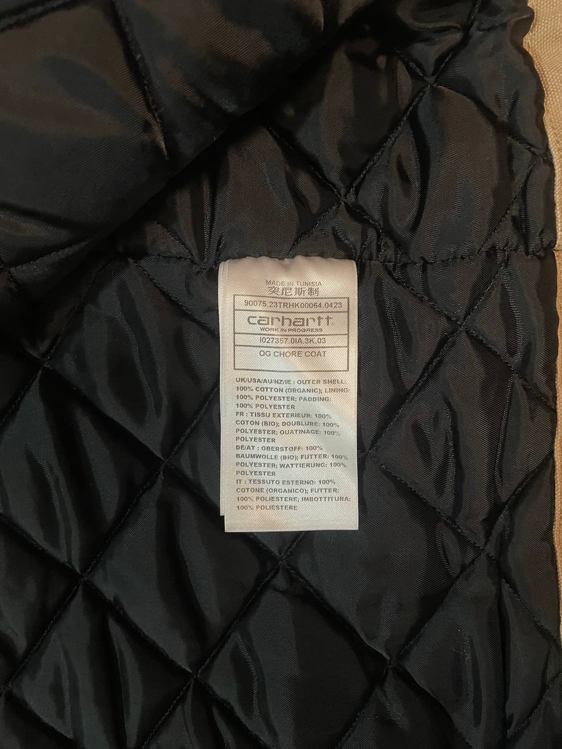 칼하트 윕 초어 코트 (m사이즈) 상품이미지9