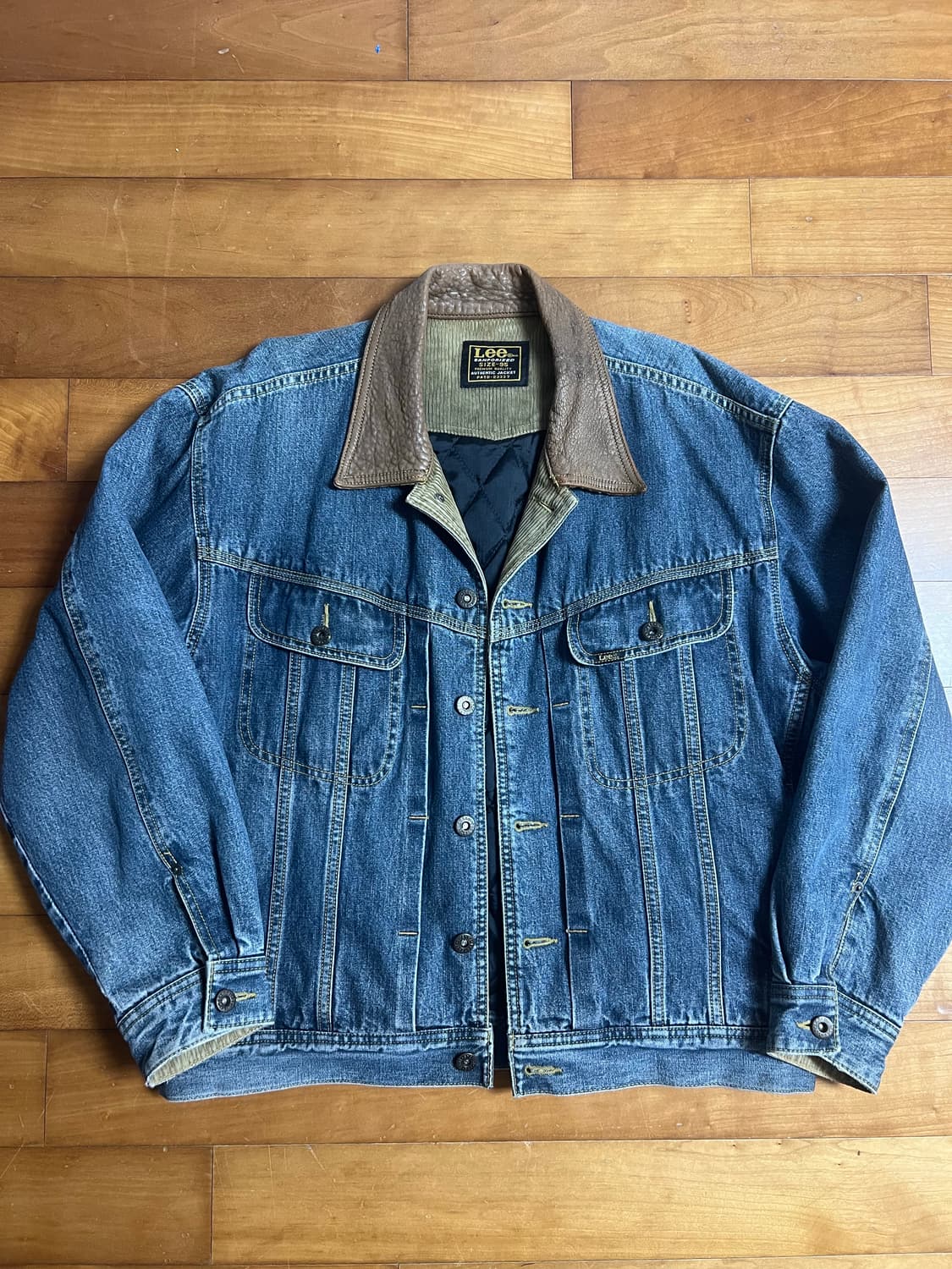 쌍방울 Lee 돈피카라 청자켓  상품이미지1