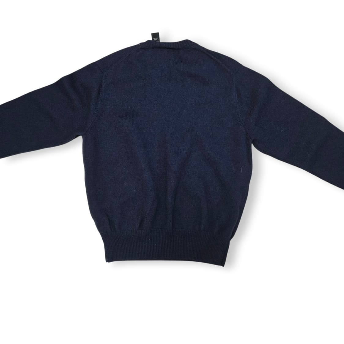 Polo Jeans 폴로 진스 여성 브이넥 울 네이비 니트  상품이미지4