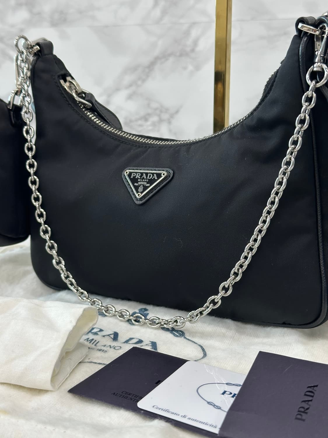 [정품] 프라다 리에디션 2005 리나일론 백 상품이미지2