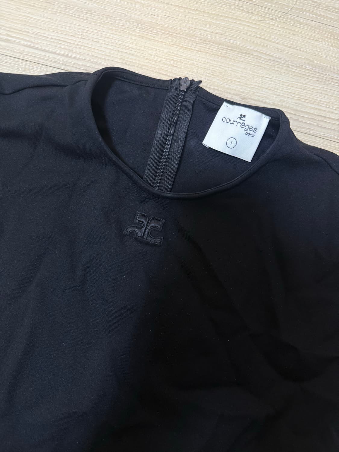 꾸레쥬 탑 1사이즈 상품이미지2