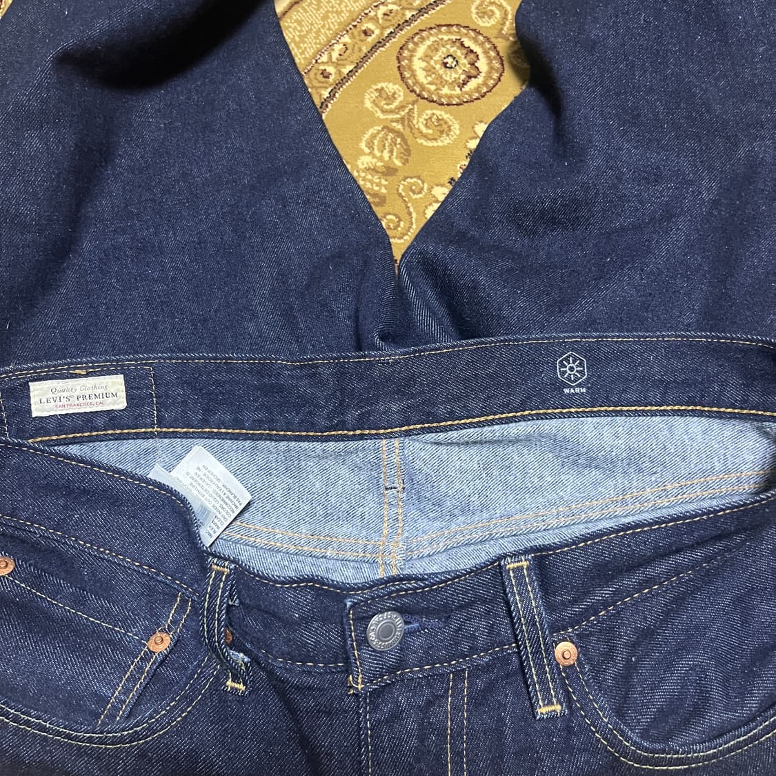 리바이스 빅E 스테이루즈 테이퍼드 크롭 데님 상품이미지4