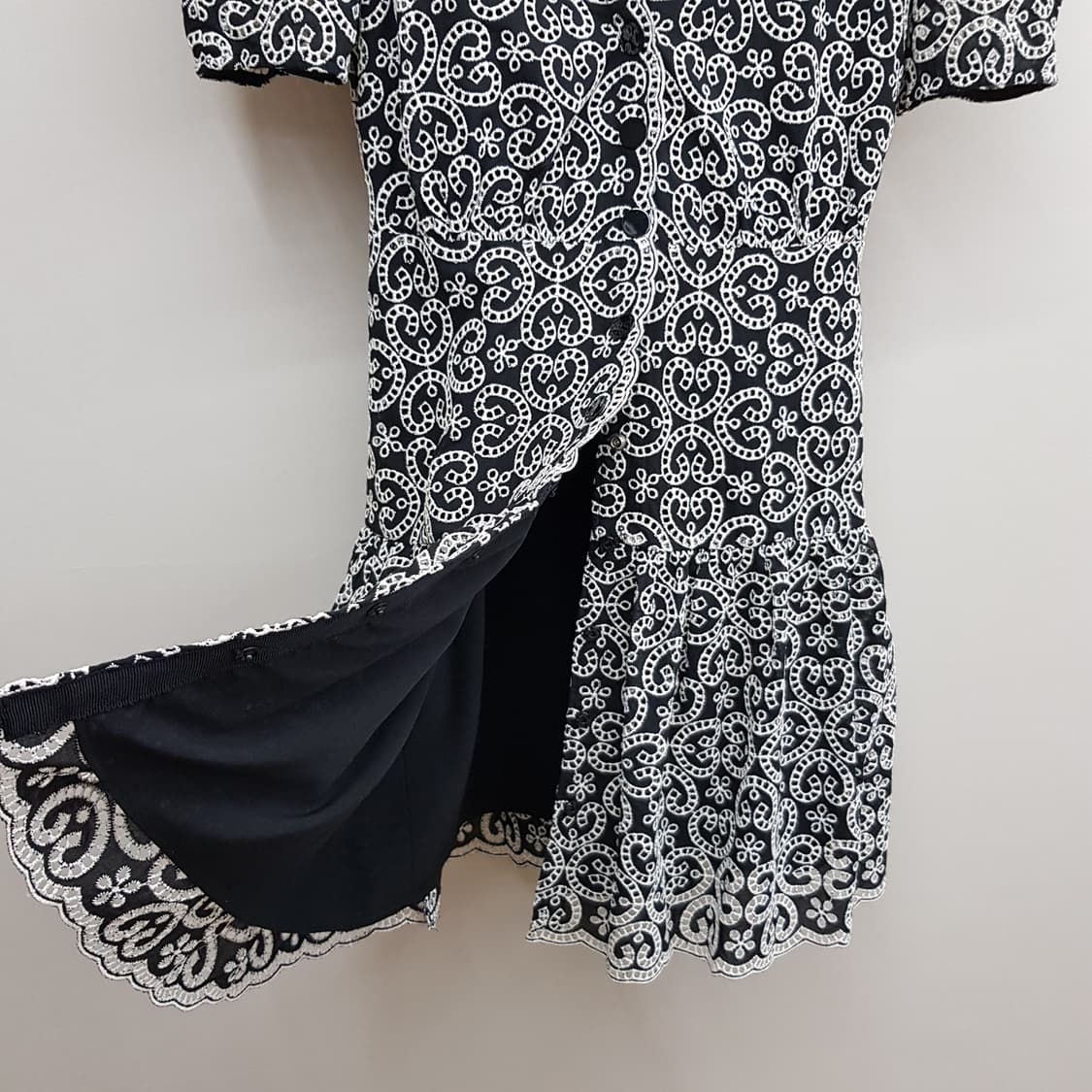 산드로 SNADRO 키퓌르 원피스 36사이즈 상품이미지7