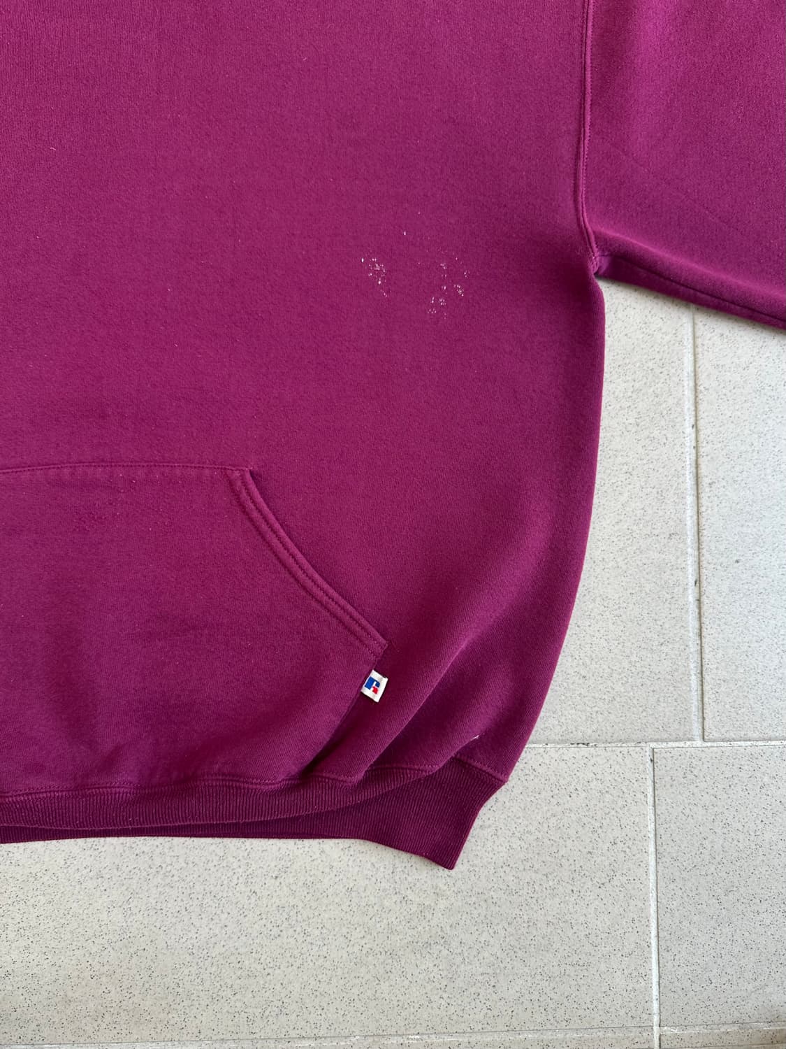 90s 빈티지 러셀 후드 퍼플 XL USA 상품이미지5