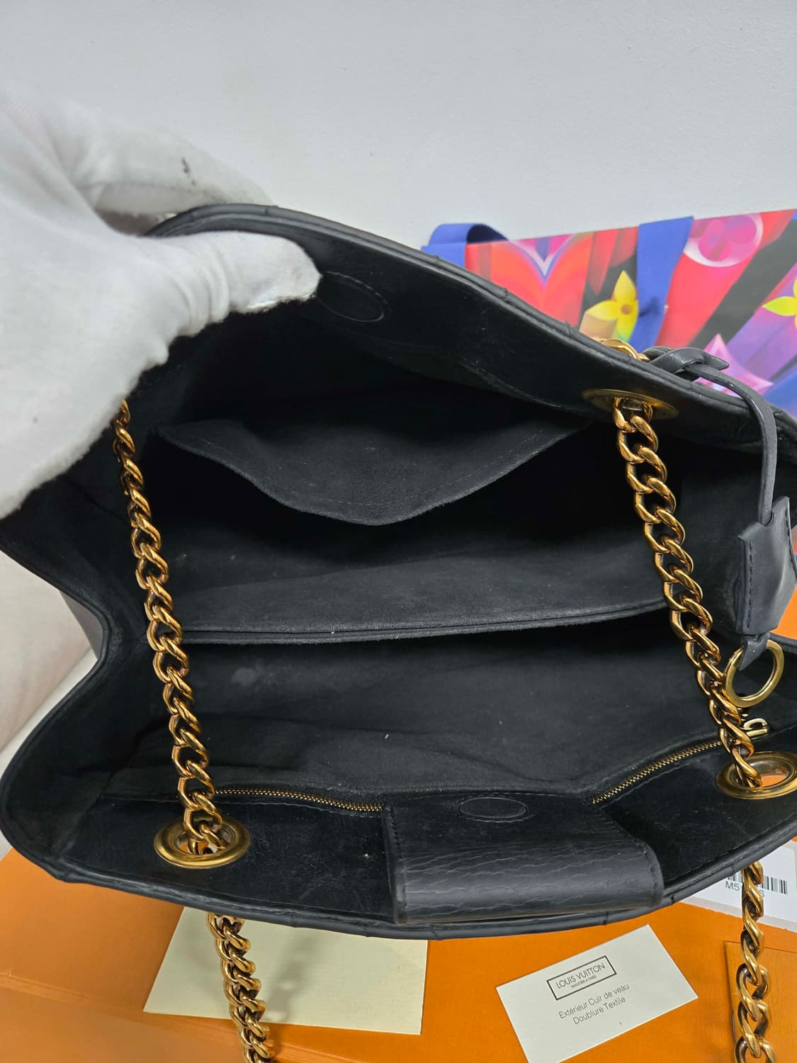 [보증서 정품] 루이비통 뉴 웨이브 체인 숄더백 상품이미지4