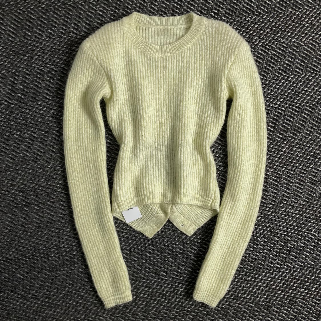 빈티지 우먼스 슬림핏 골지 스웨터y 3388 상품이미지3