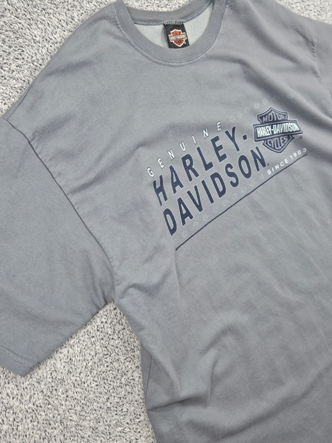 USA 할리데이비슨 바앤실드 반팔 티셔츠 ( XL 추정 ) / 11684 상품이미지7