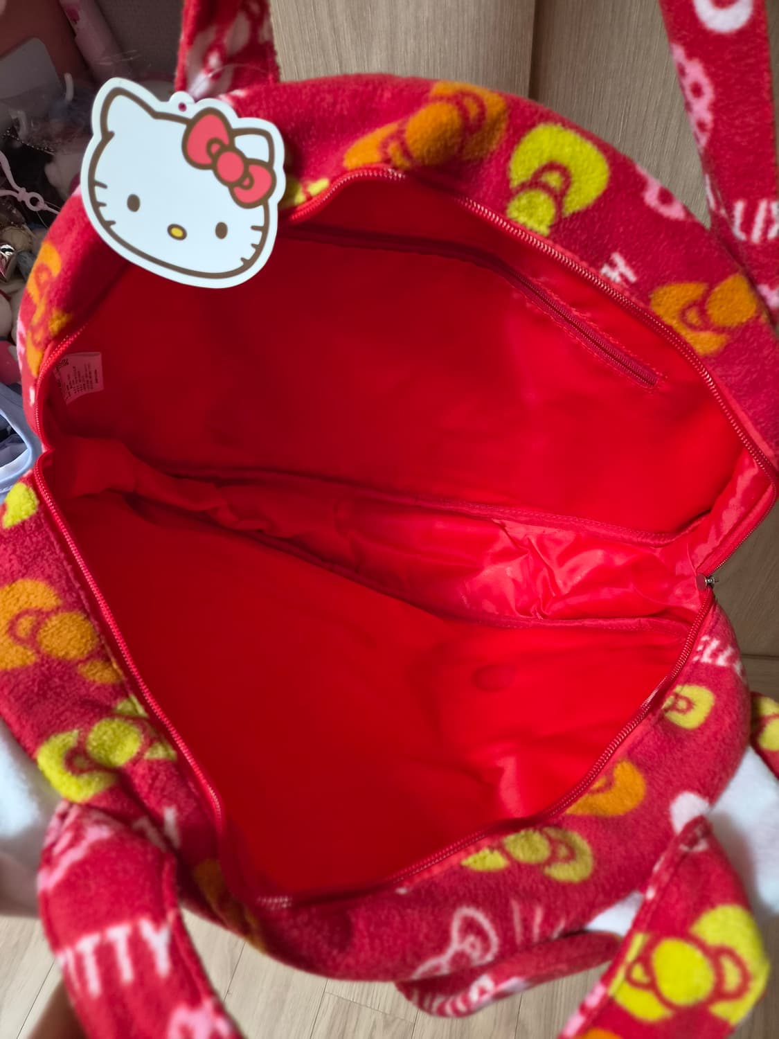 헬로키티 고전키티 빅 숄더백 상품이미지5