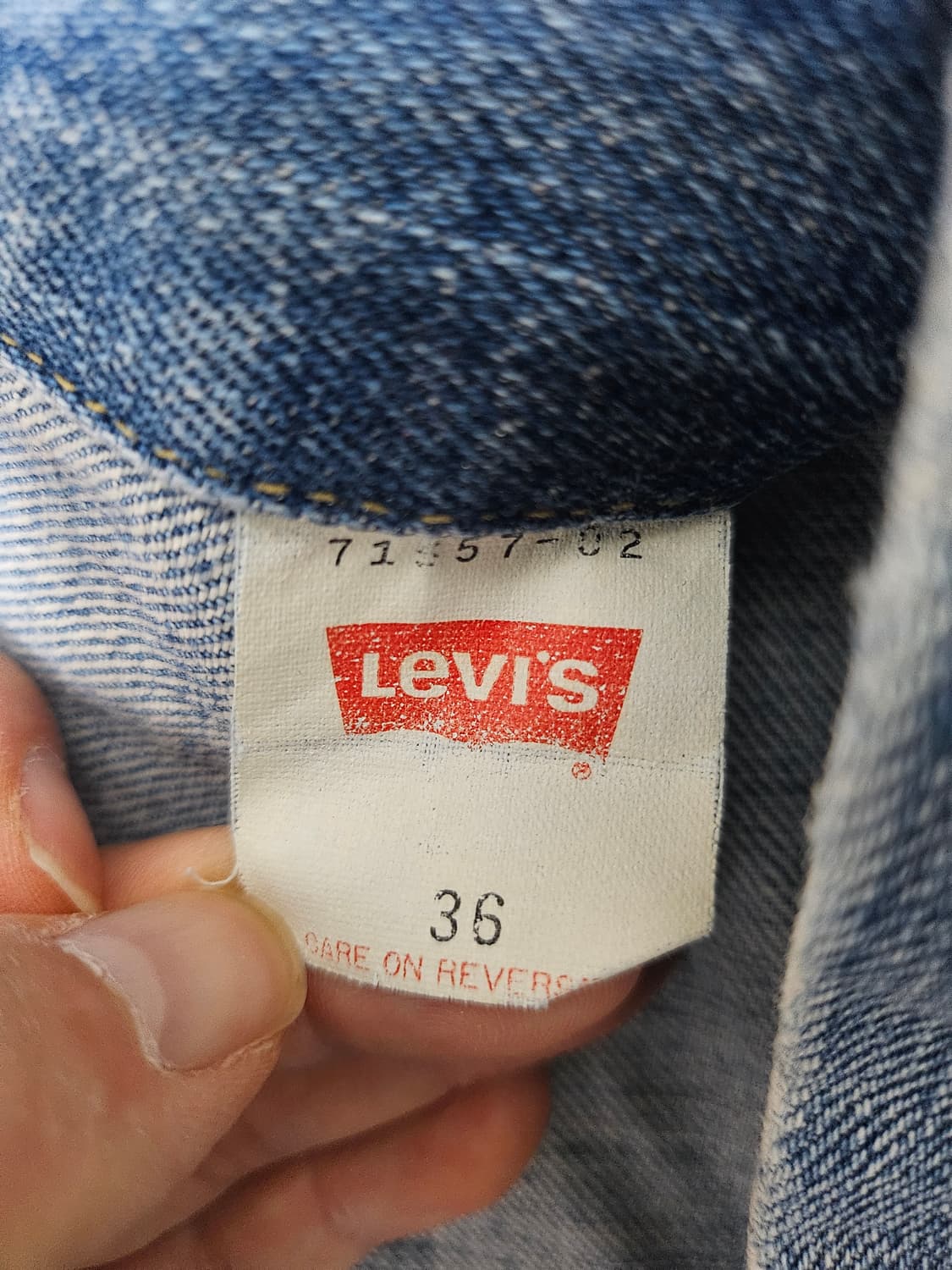 재패니즈 리바이스 71557 빅E 데님 여성자켓 상품이미지5