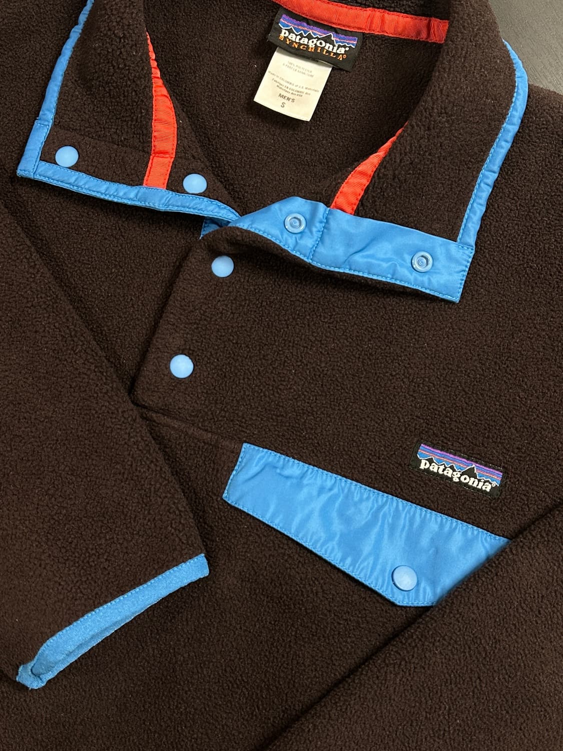 파타고니아 신칠라 브라운 S 상품이미지1