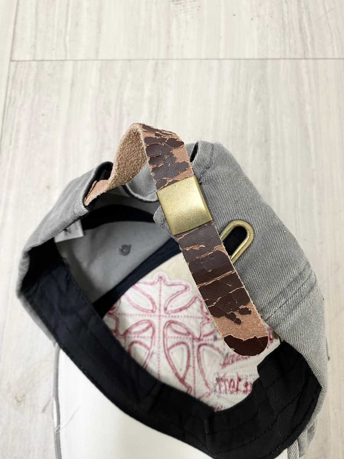 00’s Red Cross Patchwork Cap 상품이미지8