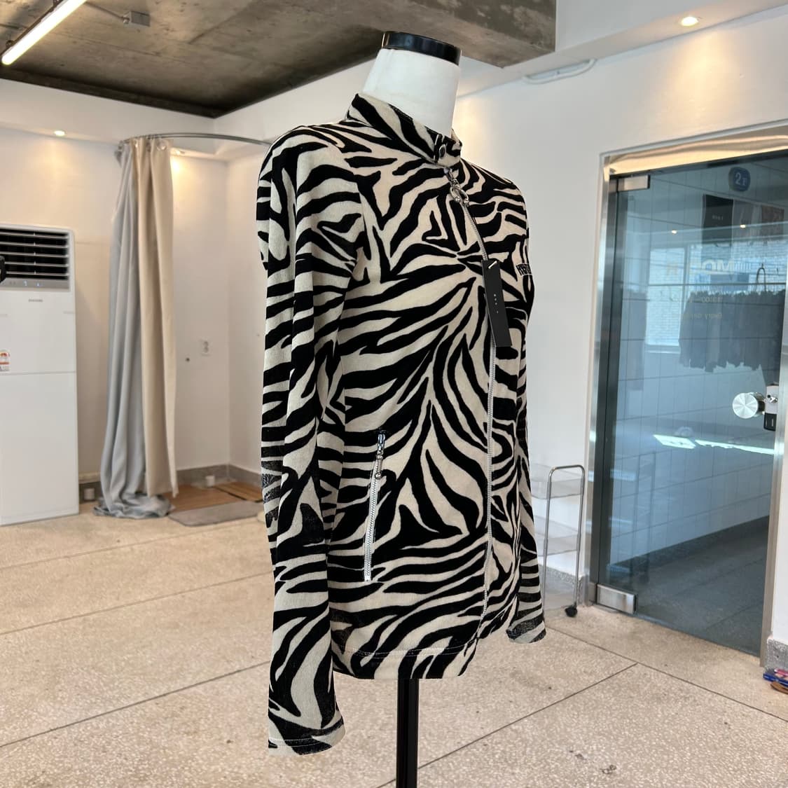 Hysteric Glamour Zebra Zipup 상품이미지3