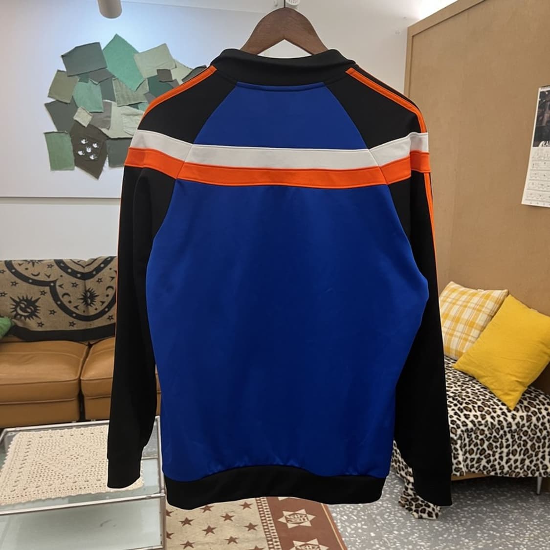 아디다스 NBA 뉴욕닉스 올드스쿨 레트로 져지 집업 105 C10152 상품이미지4