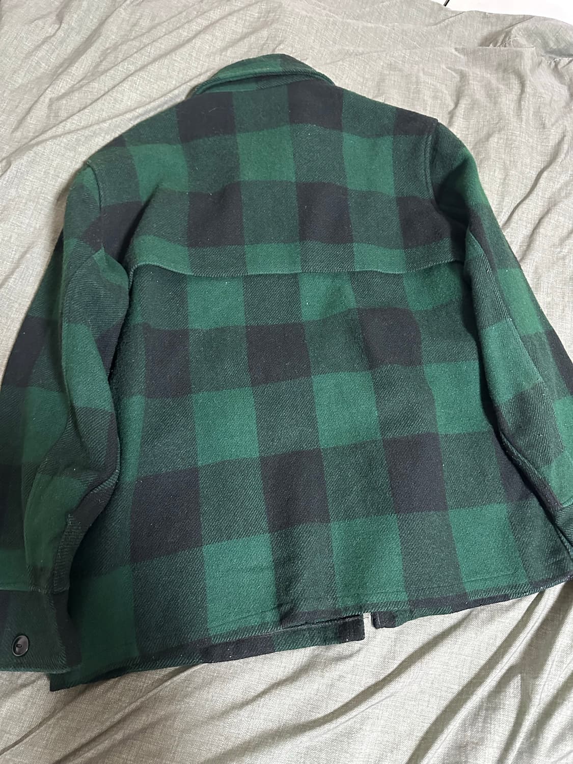 70~80s 울리치 버팔로자켓 그린 상품이미지4