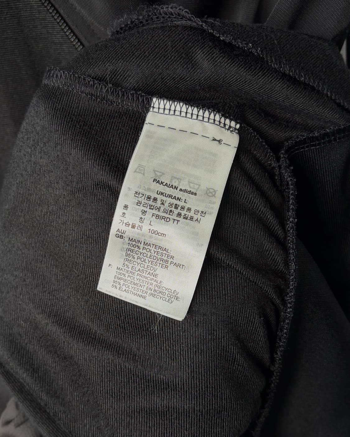 [L]아디다스 파이어버드 블랙 트랙탑 져지 상품이미지8