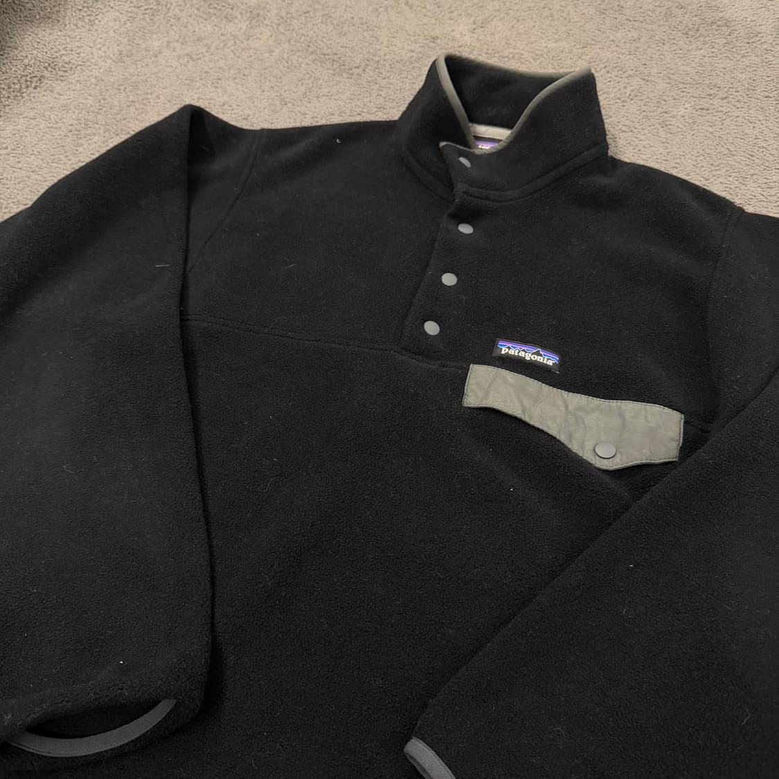 [ 정품/XS ] 파타고니아 라이트웨이트 신칠라 스냅-티 풀오버 플리스 상품이미지1