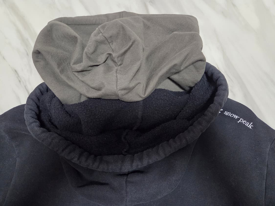 스노우피크 레이어드 후드집업 상품이미지4