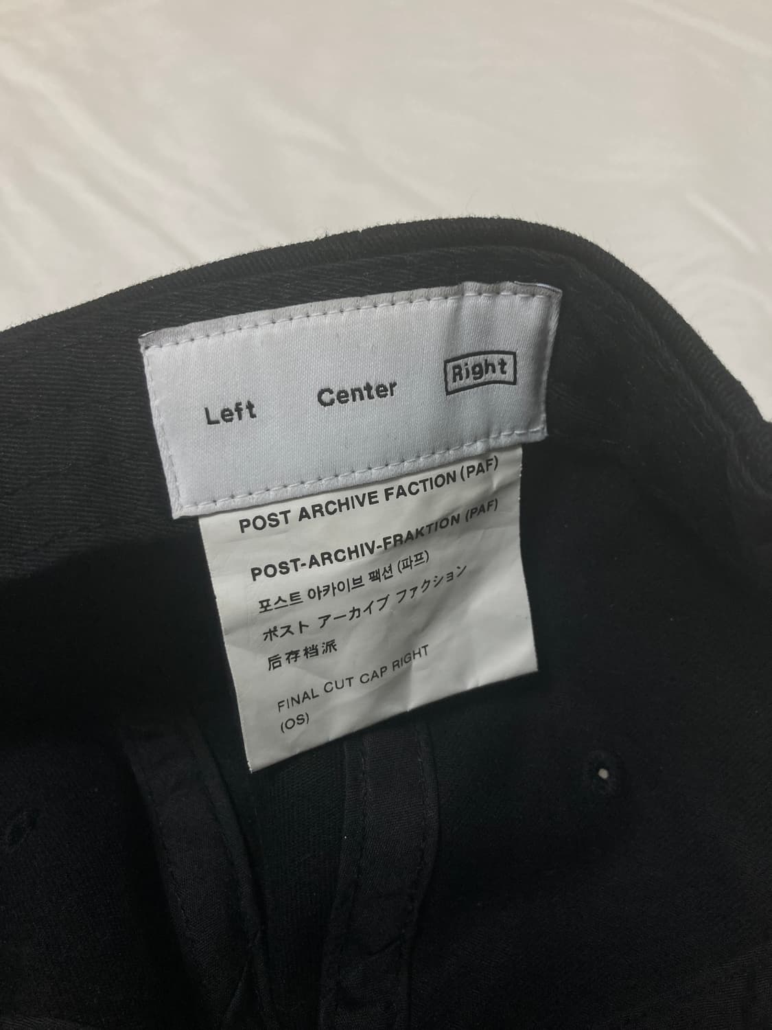 포스트 아카이브 팩션 아라리오 볼캡 상품이미지4