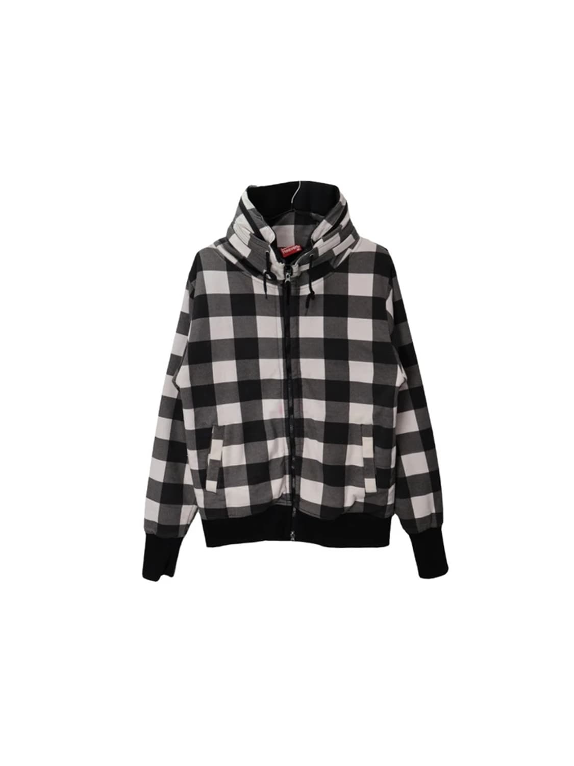 락해븐 체크패턴 집업 상품이미지3