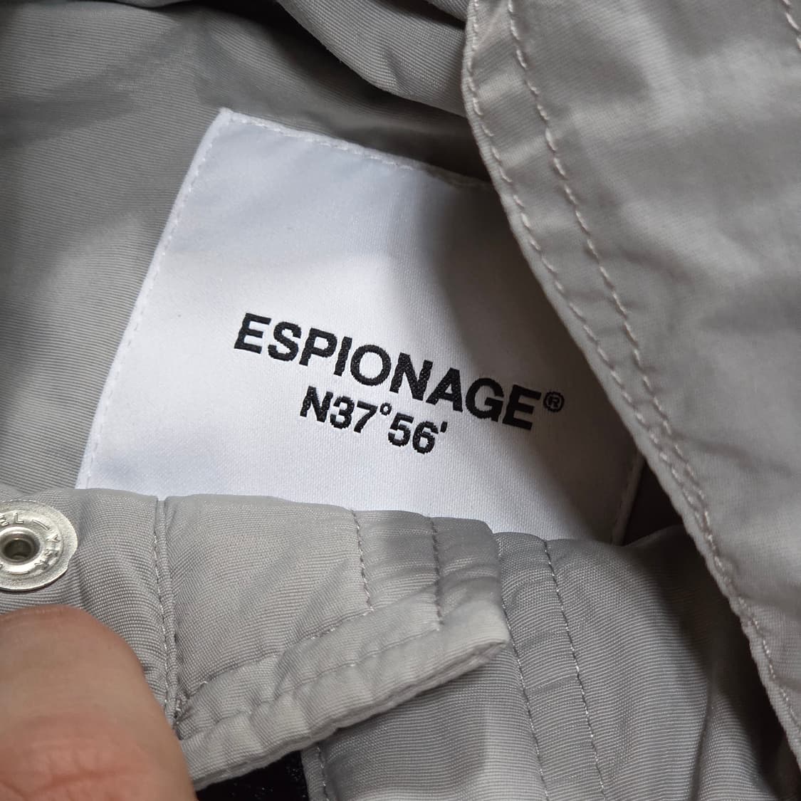 에스피오나지 배색 바람막이 자켓 상품이미지7