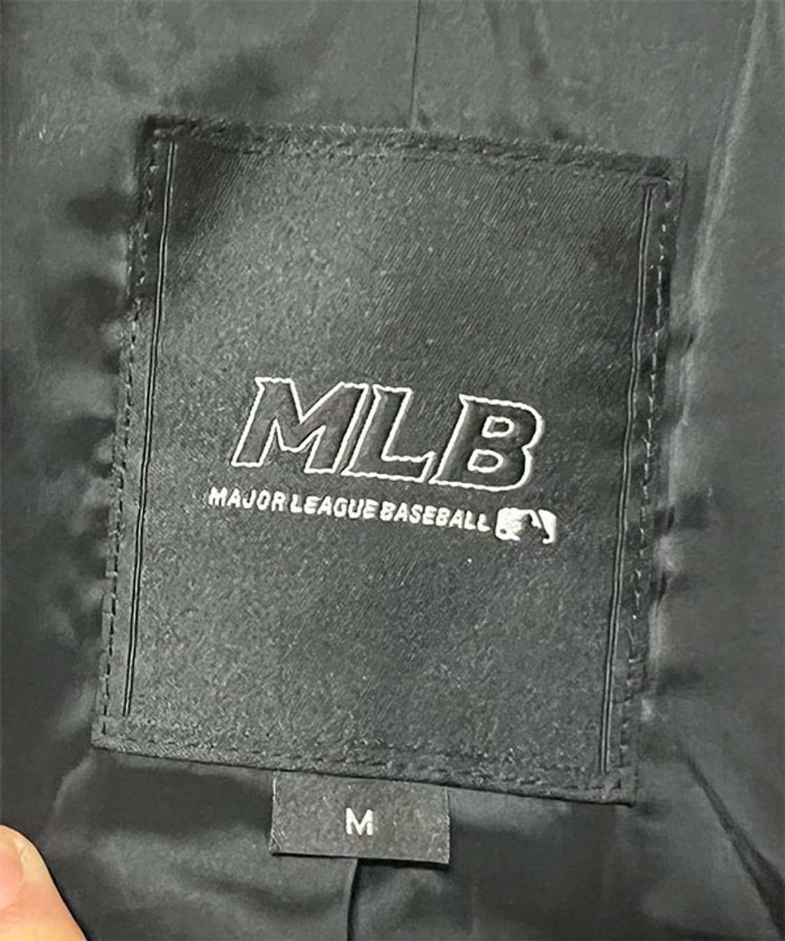 MLB 뉴욕양키즈 남자 테일러드 블레이저 자켓 블랙 새상품 춘추 M 95 상품이미지4