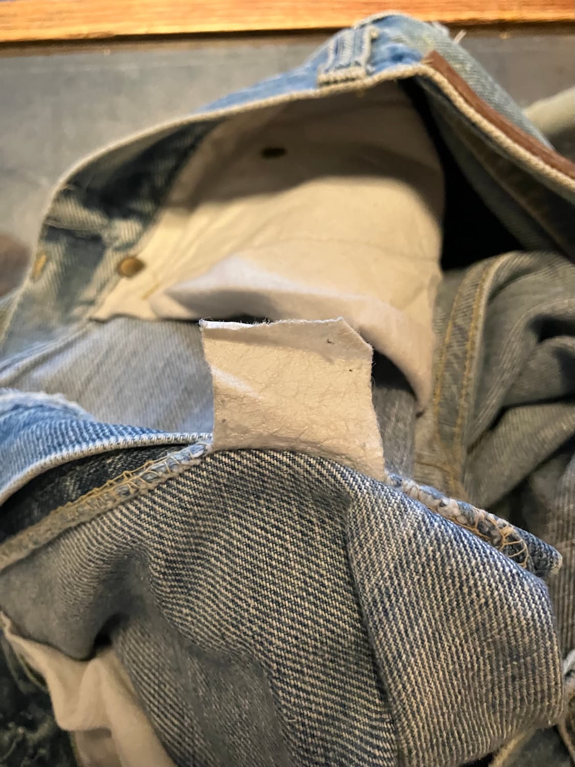 80s USA 빈티지 LEE 리 라이더스 200 데님 팬츠 상품이미지10