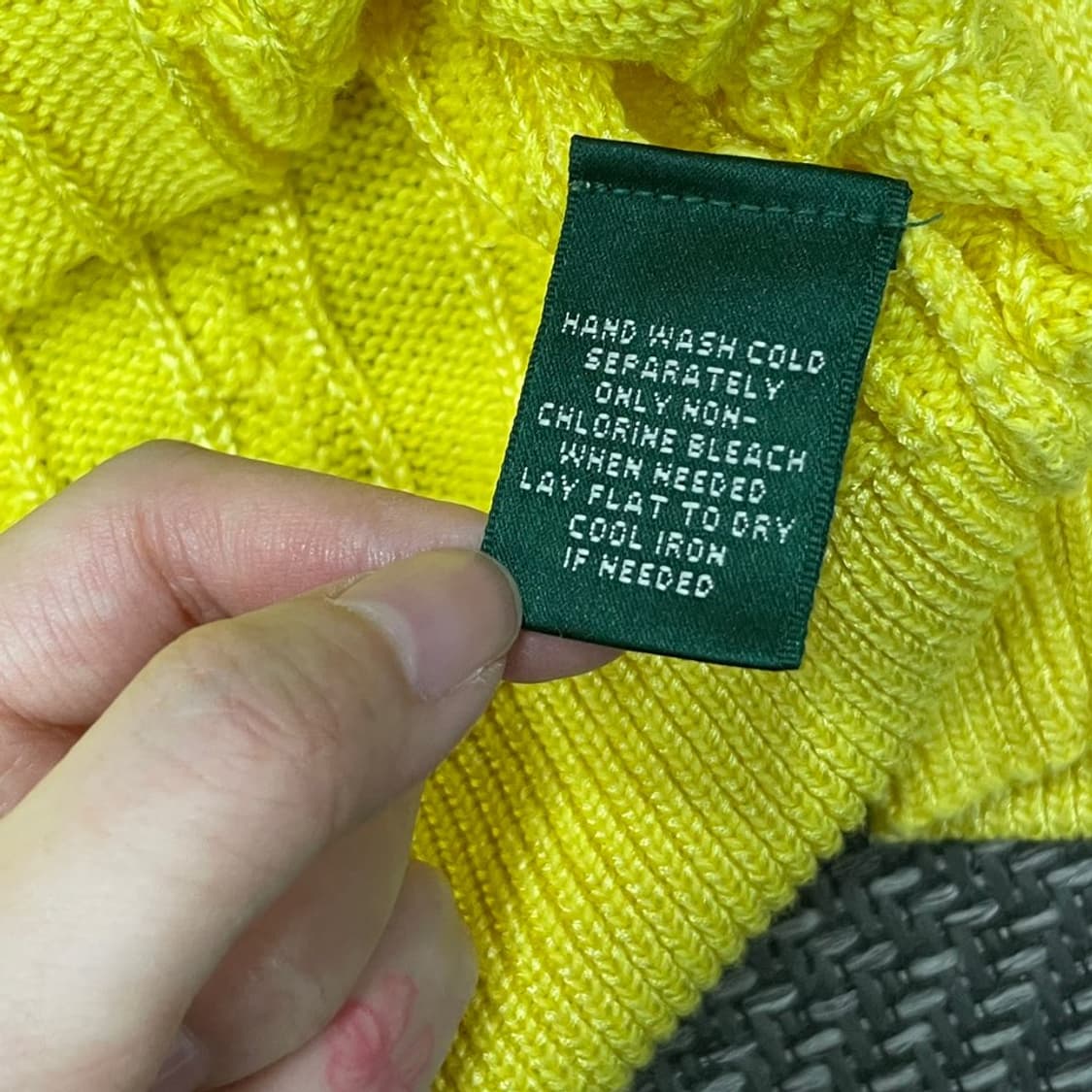 로렌랄프로렌 보트넥 꽈배기  니트 v0013  상품이미지5