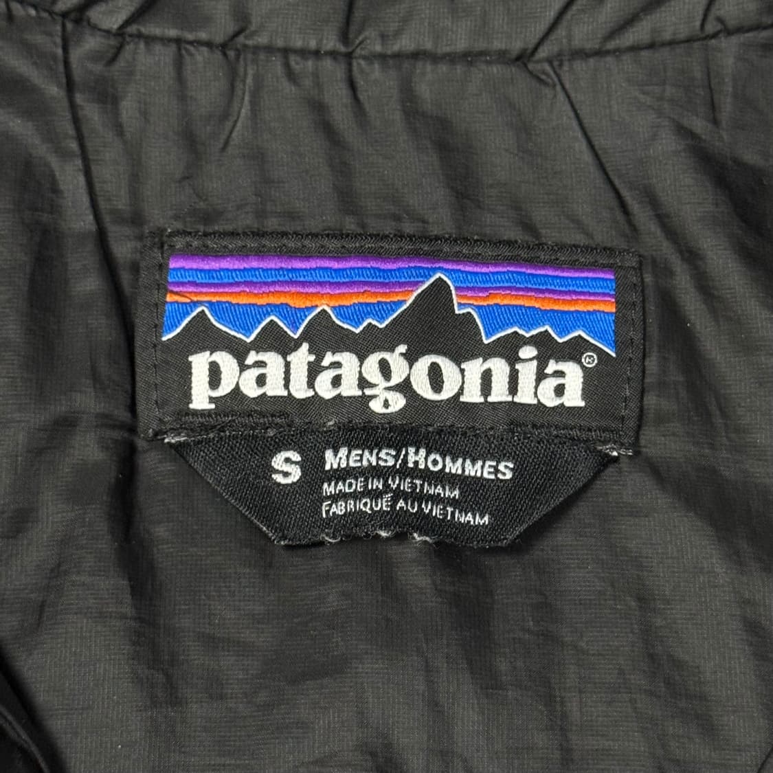 (S) 파타고니아 나노퍼프 프리마로프트 패디드 재킷 블랙 상품이미지3