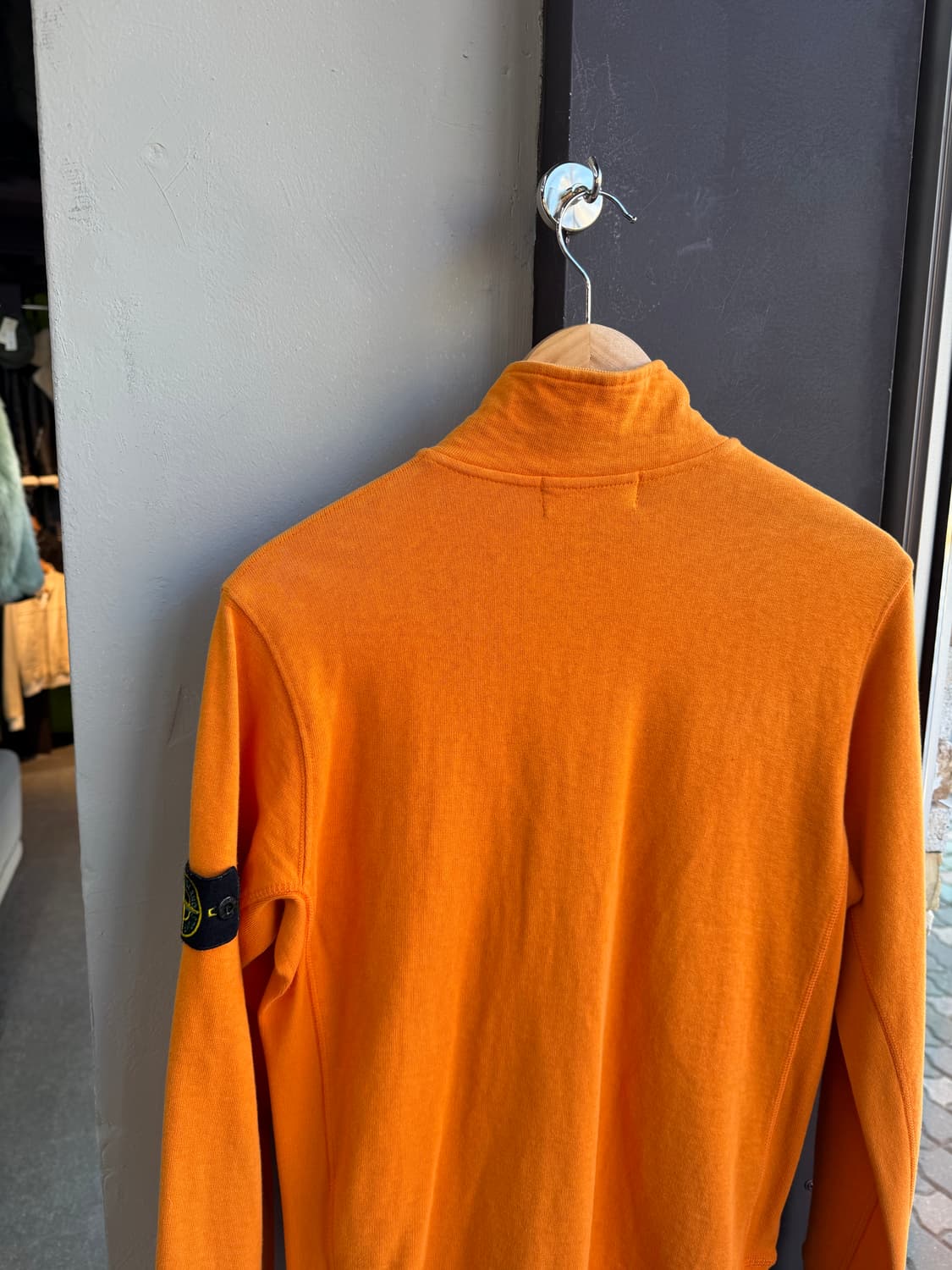 M/ 스톤아일랜드 와펜패치 오렌지 클래식 집업 상품이미지7