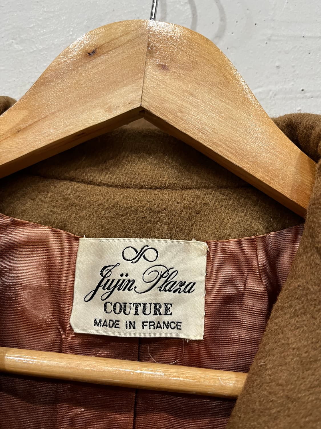 유럽빈티지 Made in FRANCE 금장 울자켓 우먼즈 상품이미지5