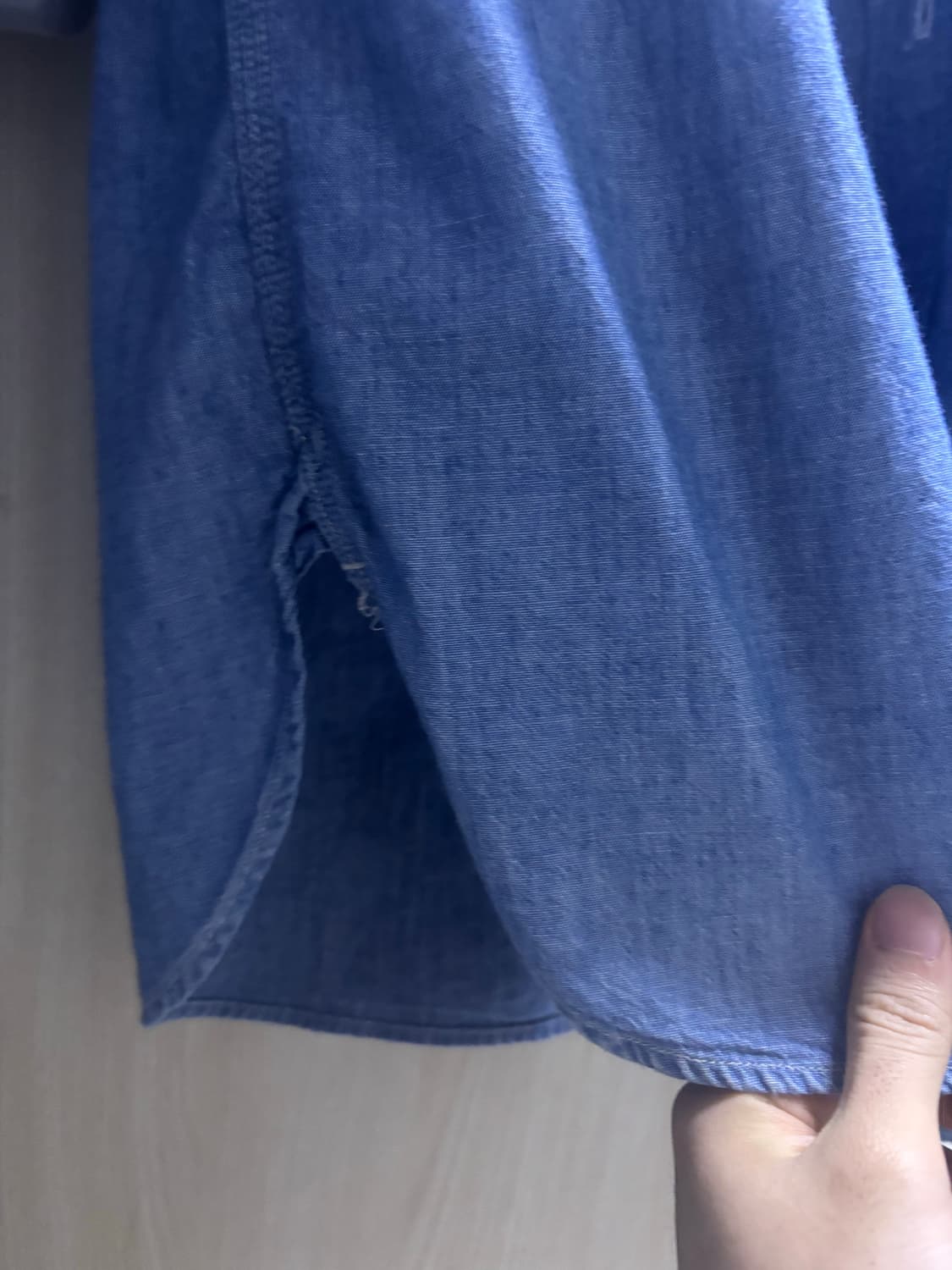 오어슬로우 릴렉스핏(빈티지핏) 샴브레이 3사이즈 상품이미지4