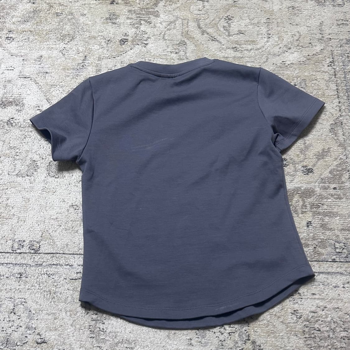 파르티멘토우먼 90s short sleeve tee (차콜/화이트) 상품이미지5