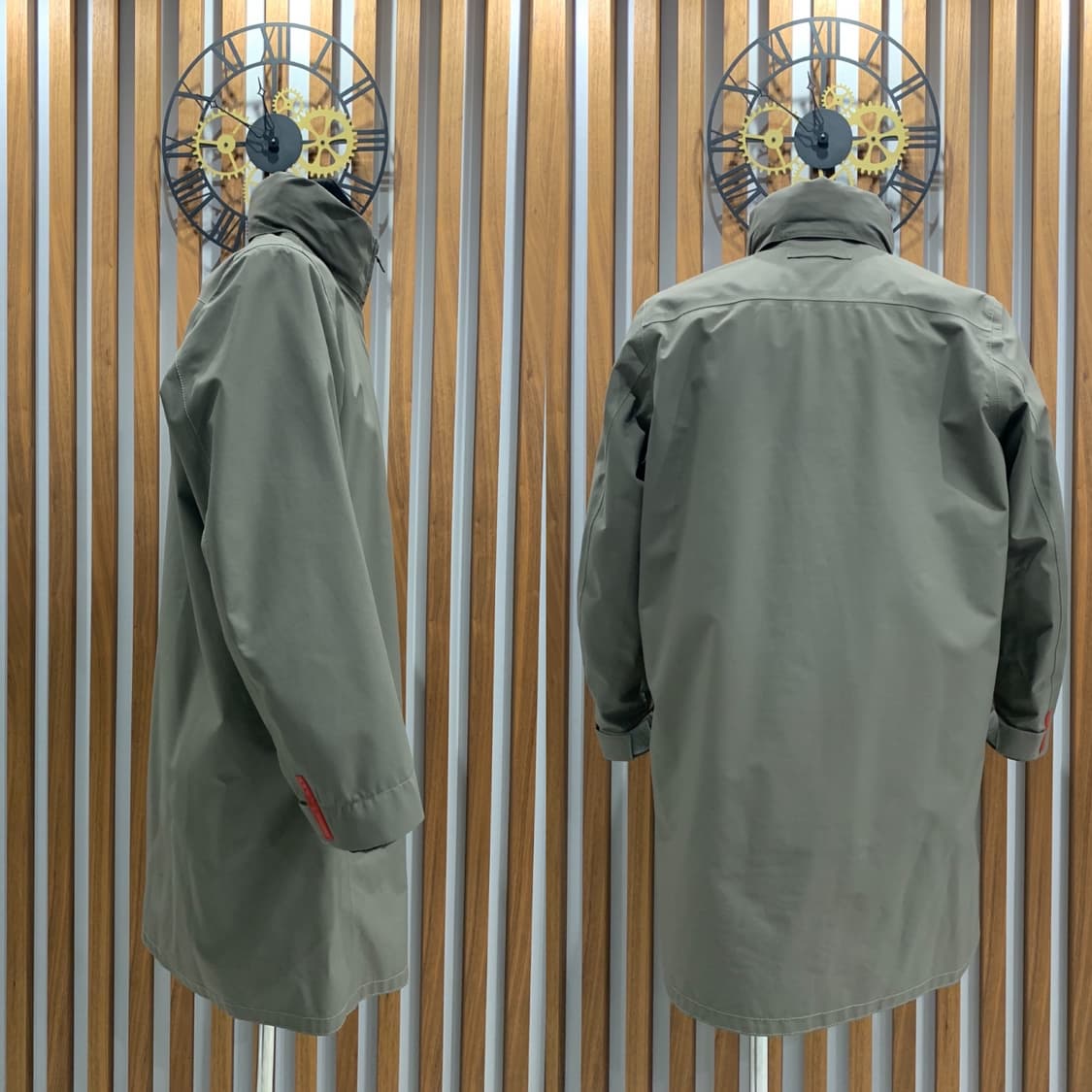 PRADA 프라다 스포츠 디테쳐블 고어텍스 풀집업 코트(유니색스) 상품이미지4