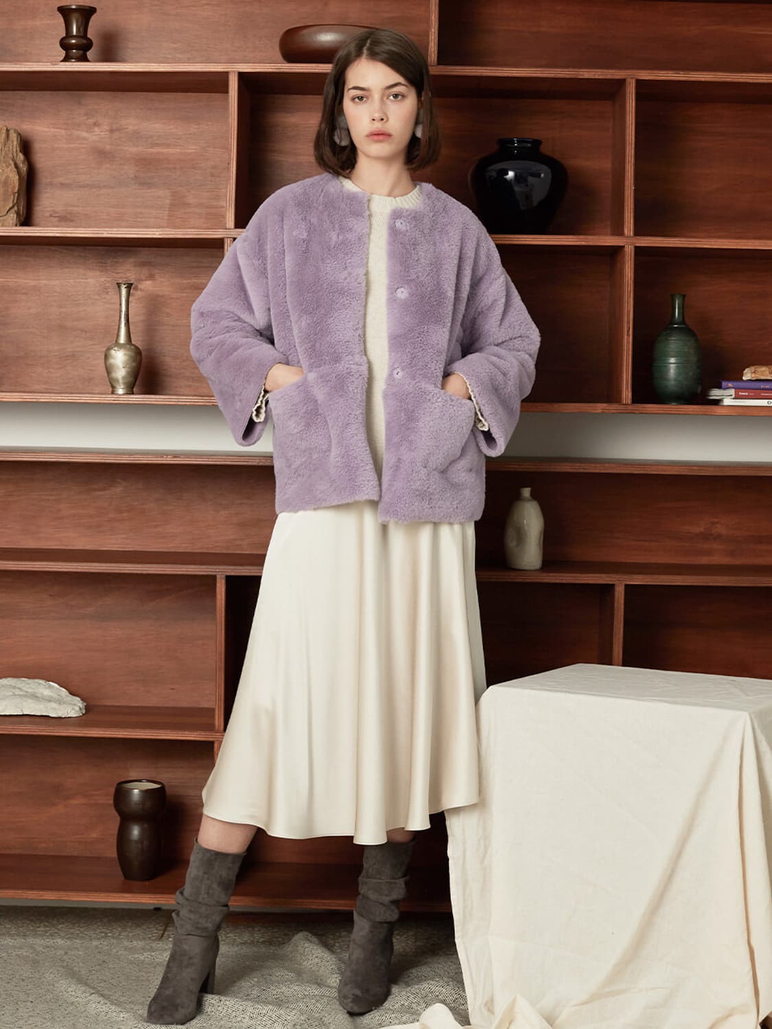 바이올렛 에코퍼 코트 상품이미지1