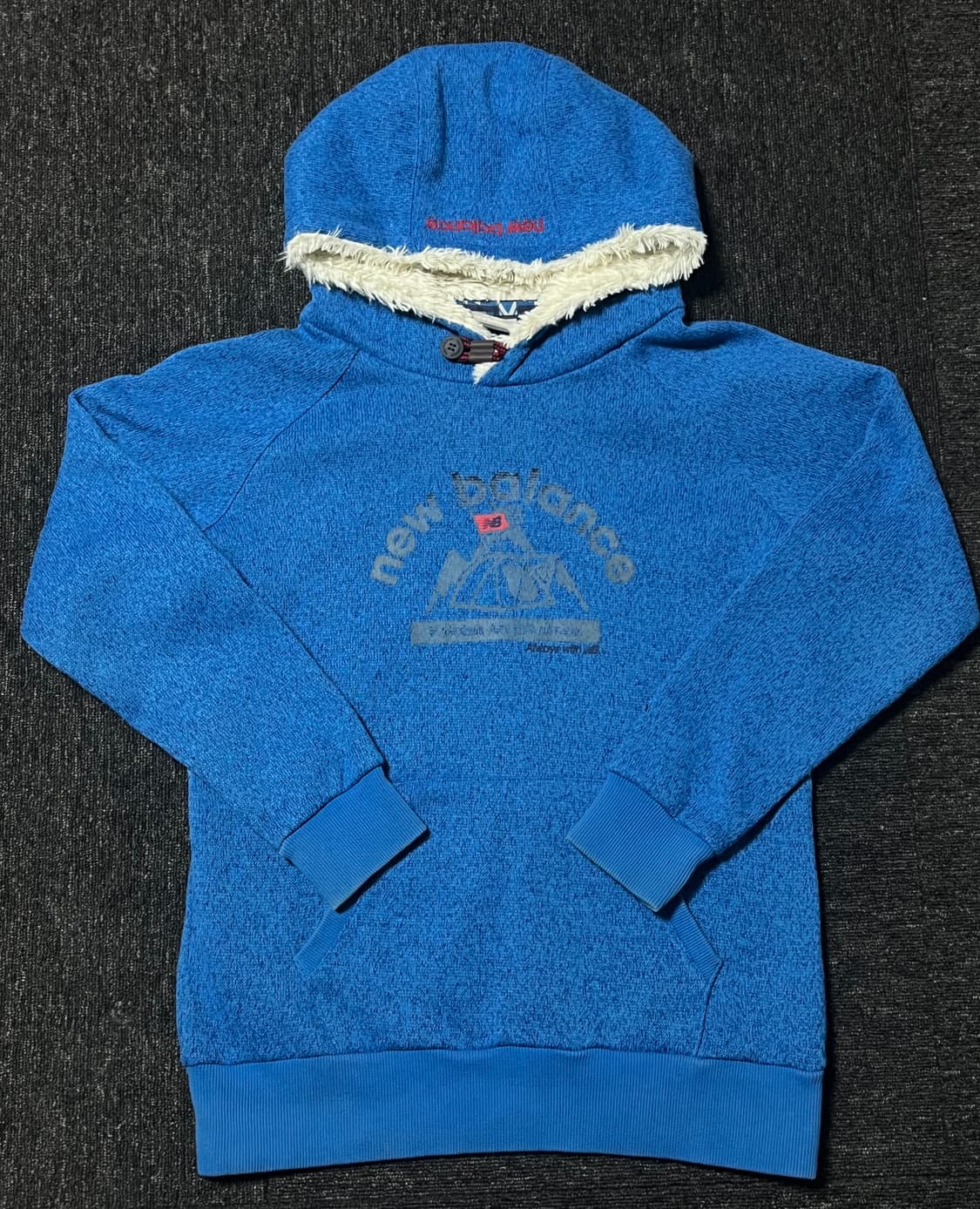 뉴발란스 양털기모 후디 상품이미지1