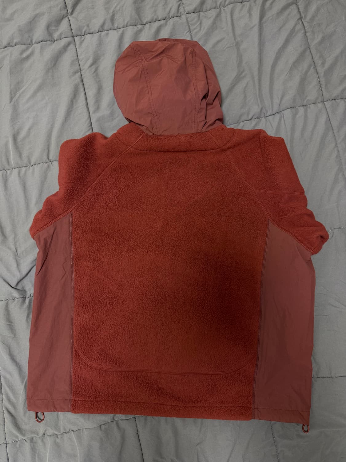 산산기어 플리스 재킷 브릭 레드 3사이즈 팝니다 상품이미지3