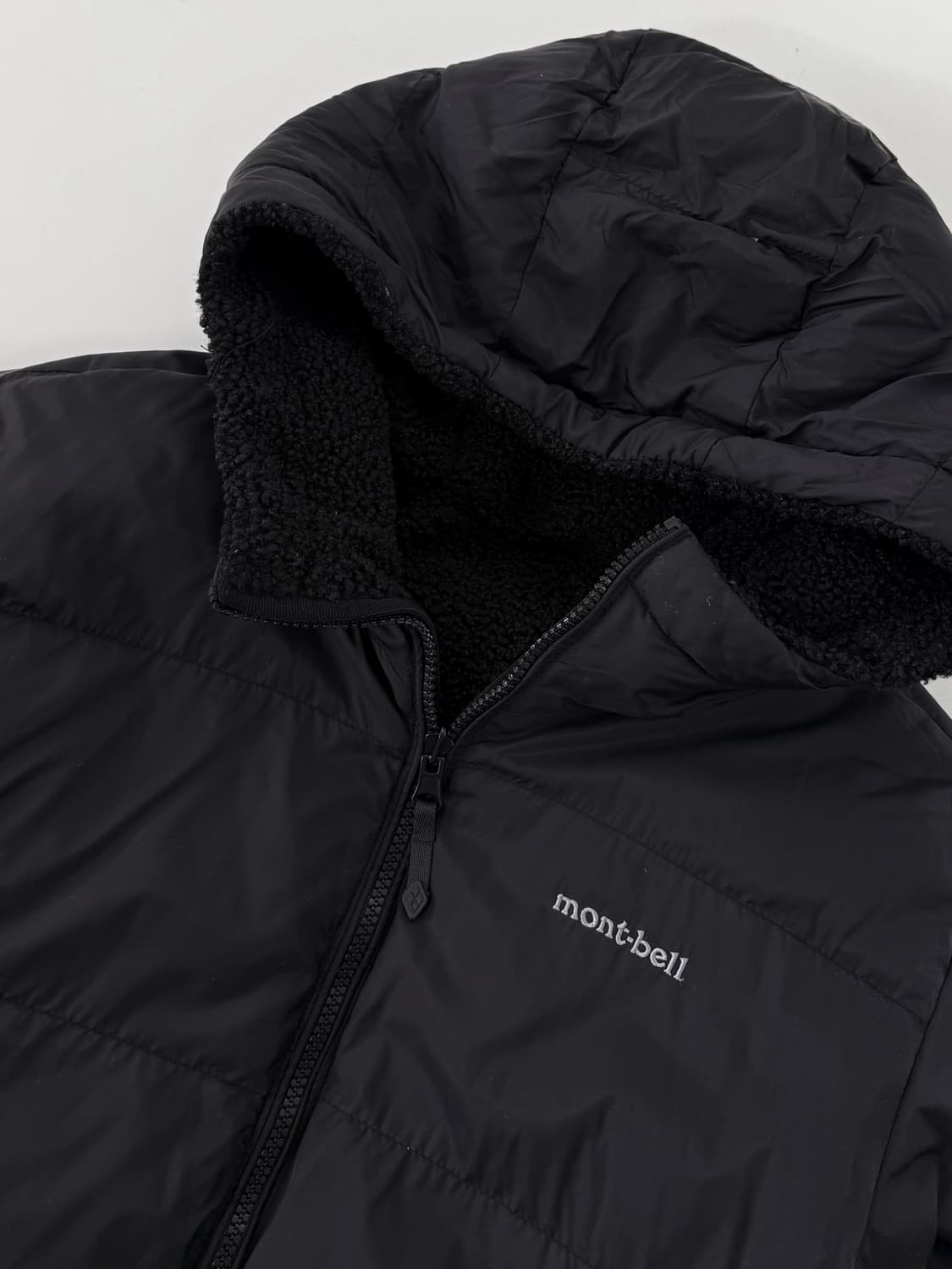 몽벨 루즈핏 양면 리버서블 24fw 플리스 패딩 자켓 상품이미지7