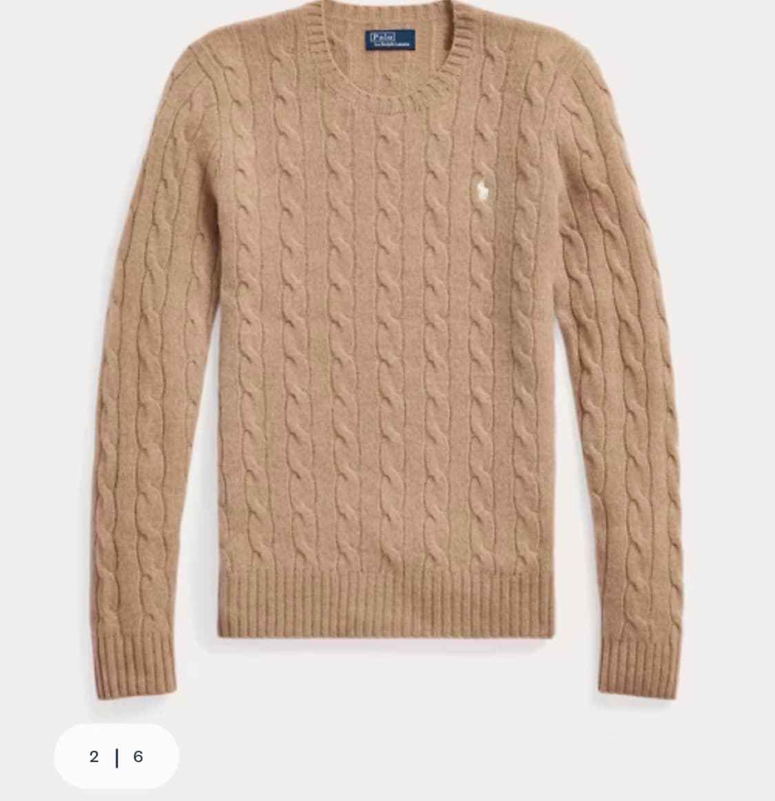 폴로 케이블 니트 상품이미지1