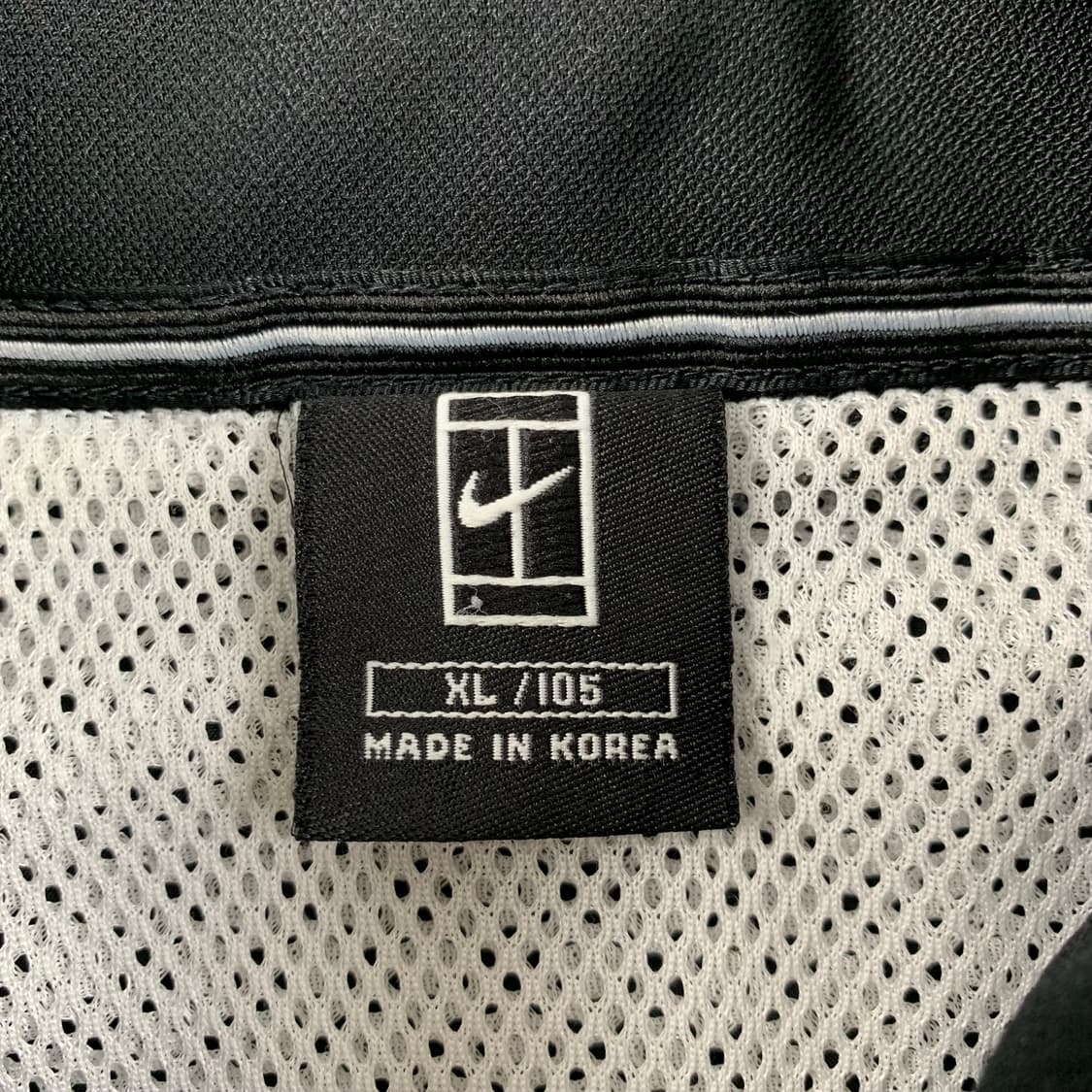00‘s 나이키 코트 자수로고 테니스 바람막이 아노락  상품이미지7