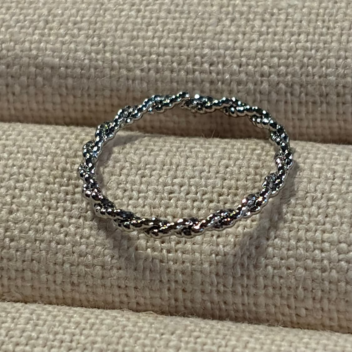 새상품 여성 신주 꽈베기 실반지  상품이미지2