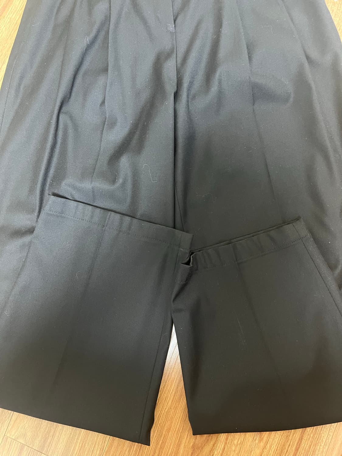 에토스 블랙 슬랙스 상품이미지3