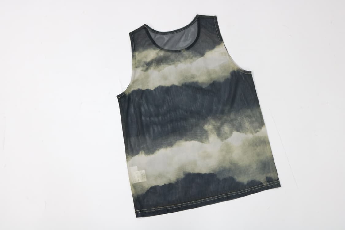 빈티지 타이다이 메쉬 슬리브리스 탱크탑 (FREE) 상품이미지6