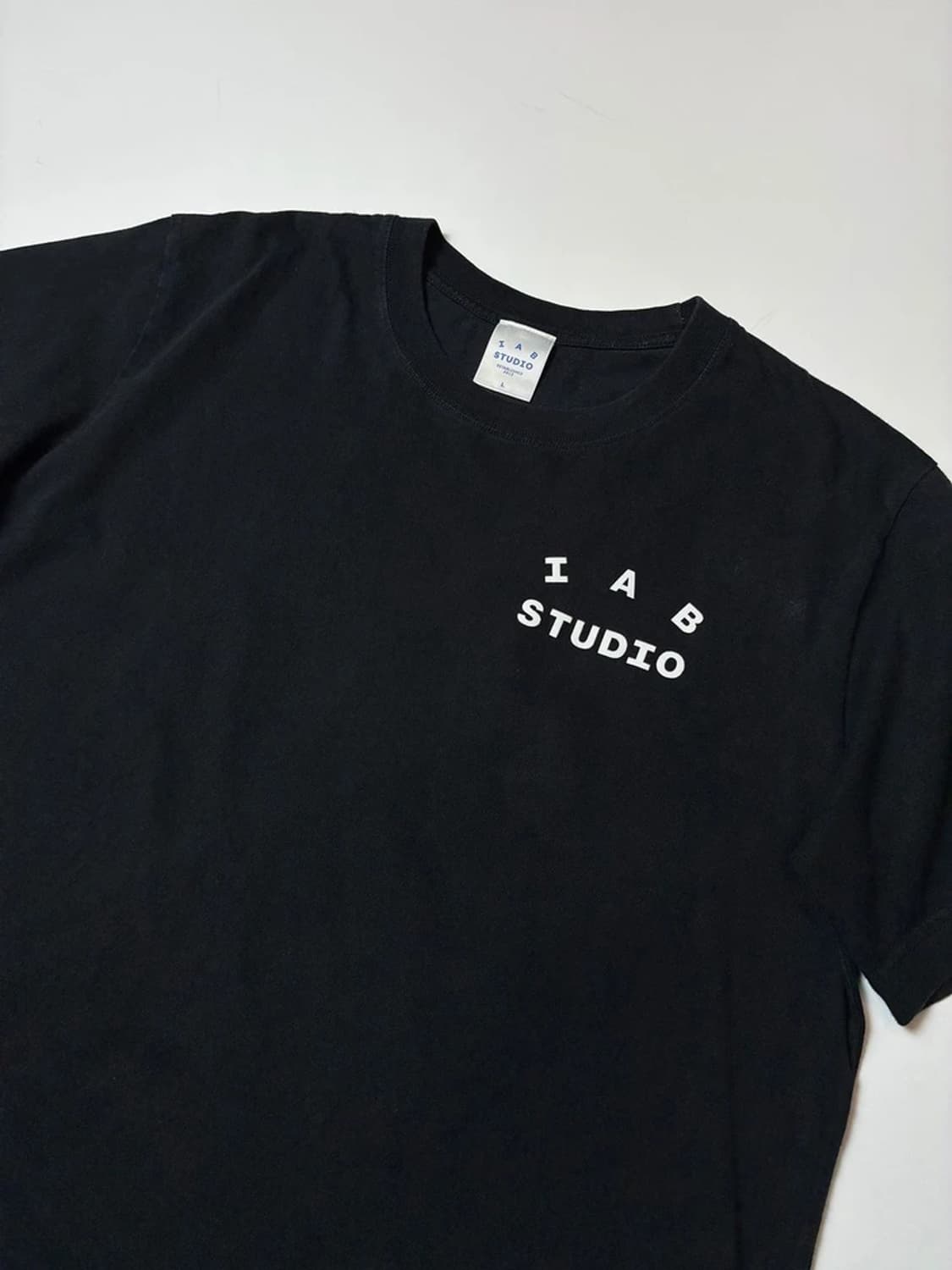 아이앱스튜디오 빅로고 오버핏 반팔 티셔츠 PN8587 상품이미지2