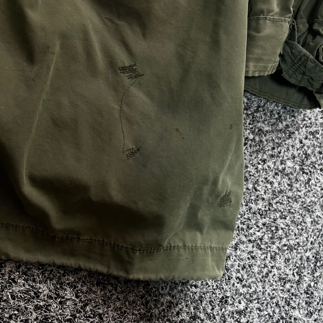 US Army 밀리터리 빈티지 오리지널 M65 개파카 필드자켓 M 상품이미지6