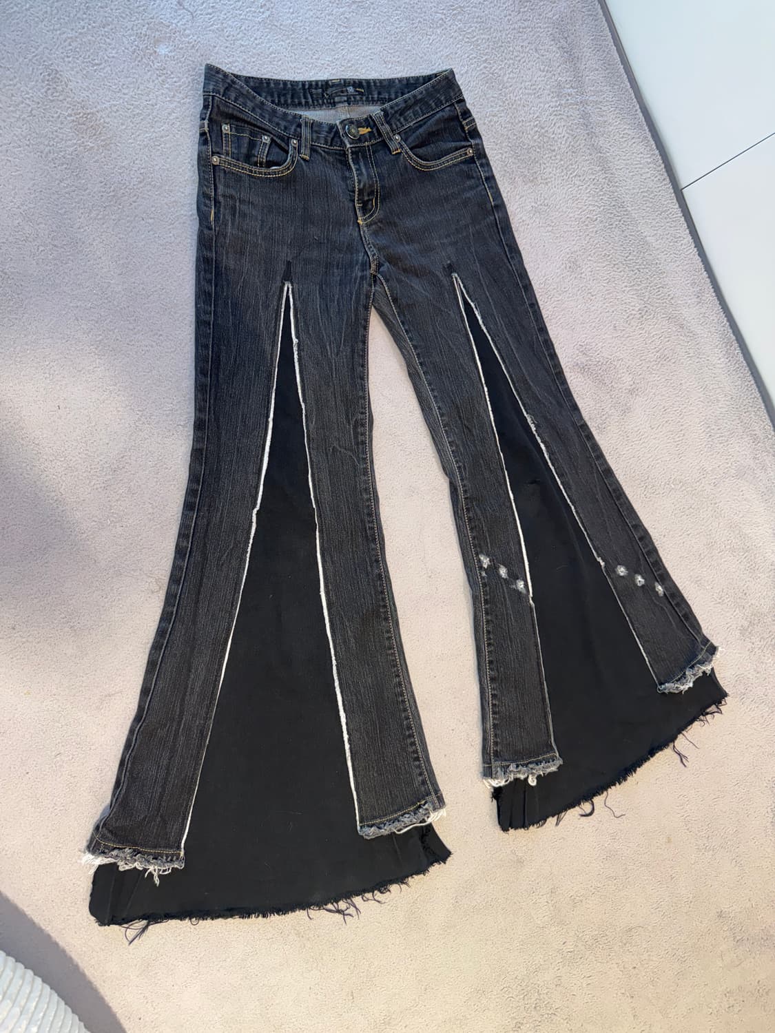 빈티지 로우라이즈 플레어 데님 (부츠컷) S사이즈 상품이미지1