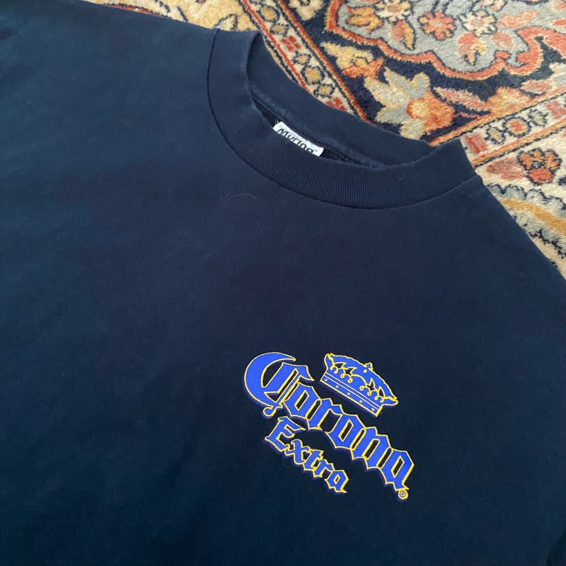 🌊USA made corona half-sleeve promo Tee 상품이미지6