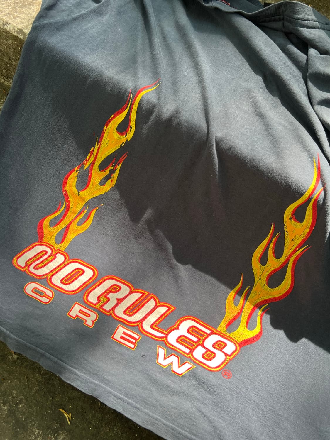 Vintage No Rules Skate Fading Shrit 상품이미지5